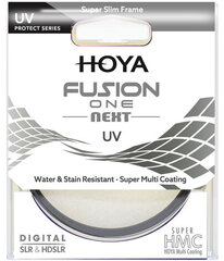 Hoya Fusion One Next UV Filter 58mm цена и информация | Фильтры для объективов | pigu.lt