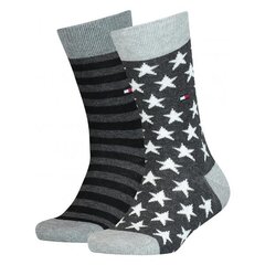 SOCKS TOMMY HILFIGER TH KIDS SOCK 2P 100000816200 цена и информация | Мужские носки | pigu.lt