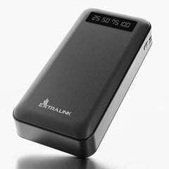 Extralink powerbank EPB-084 20000mAh 5V black цена и информация | Зарядные устройства Power bank | pigu.lt