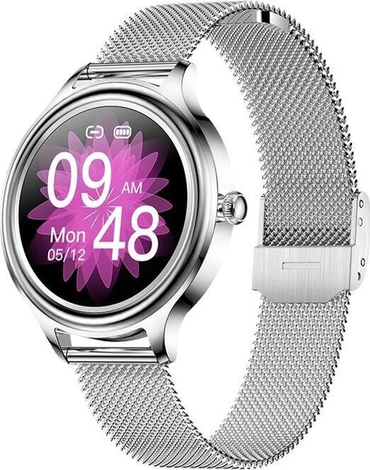 Kumi K3 Silver kaina ir informacija | Išmanieji laikrodžiai (smartwatch) | pigu.lt