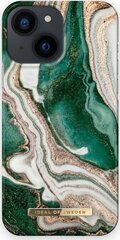 iDeal Of Sweden Golden Jade Marble skirtas iPhone 13 Mini, žalias kaina ir informacija | Telefono dėklai | pigu.lt