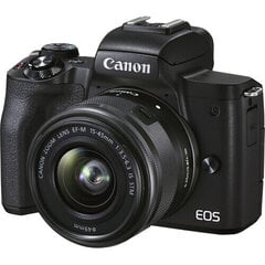 Фотоаппарат Canon EOS M50 Mark II + EF-M 15-45 mm f/3.5-6.3 IS STM цена и информация | Цифровые фотоаппараты | pigu.lt