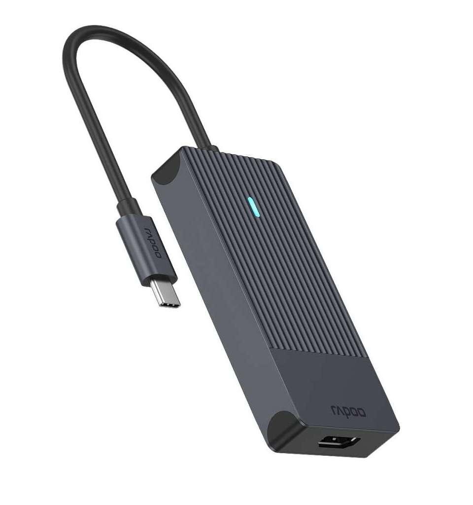 Rapoo VA26584BG цена и информация | Adapteriai, USB šakotuvai | pigu.lt