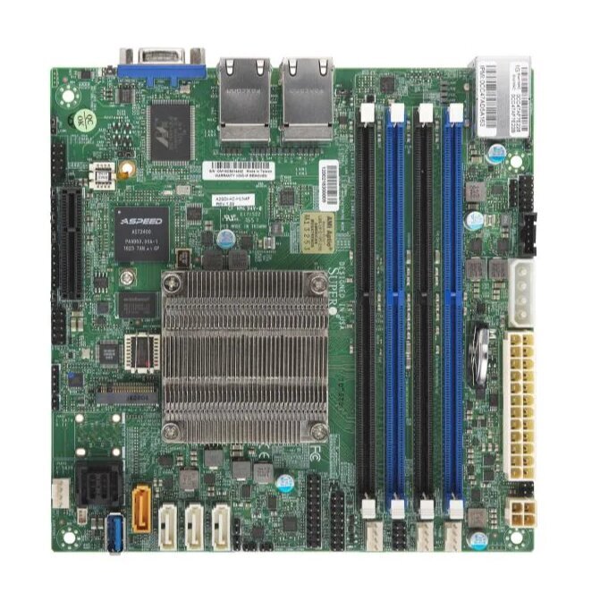 SuperMicro A2SDi-4C-HLN4F kaina ir informacija | Pagrindinės plokštės | pigu.lt