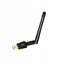 WIFI USB DUAL BAND 2.4/5GHz 600Mbs kaina ir informacija | Adapteriai, USB šakotuvai | pigu.lt