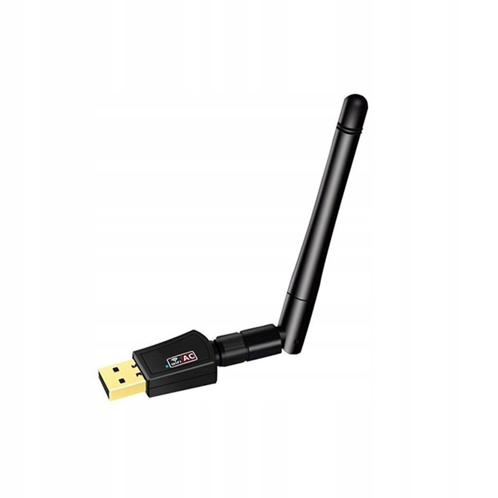 WIFI USB DUAL BAND 2.4/5GHz 600Mbs kaina ir informacija | Adapteriai, USB šakotuvai | pigu.lt