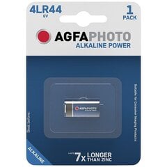 Элементы AgfaPhoto 4LR44 1 шт. цена и информация | Батарейки | pigu.lt