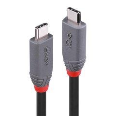 Lindy Anthra 36947, USB-C TO USB-C 0.8M kaina ir informacija | Laidai telefonams | pigu.lt