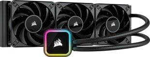 Corsair iCUE H150i Elite RGB 360 мм (2022), черный цена и информация | Кулеры для процессоров | pigu.lt