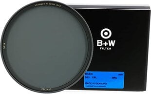 B+W Filter Basic Pol Circular Mrc 39mm цена и информация | Фильтры для объективов | pigu.lt