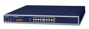 PLANET UPOE-800G network switch Managed Gigabit Ethernet (10/100/1000) Power over Ethernet (PoE) Blue цена и информация | Адаптеры, USB-разветвители | pigu.lt