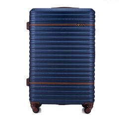 Vidutinio dydžio lagaminas Solier STL957 M, tamsiai mėlynas kaina ir informacija | Lagaminai, kelioniniai krepšiai | pigu.lt