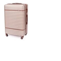 Дорожный чемодан Solier STL957, шампанское цена и информация | Чемоданы, дорожные сумки  | pigu.lt