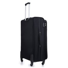 Большой чемодан Solier STL1651 XL, черный/красный цвет цена и информация | Чемоданы, дорожные сумки  | pigu.lt