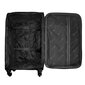 Vidutinio dydžio lagaminas Solier STL1801 M, juodas kaina ir informacija | Lagaminai, kelioniniai krepšiai | pigu.lt