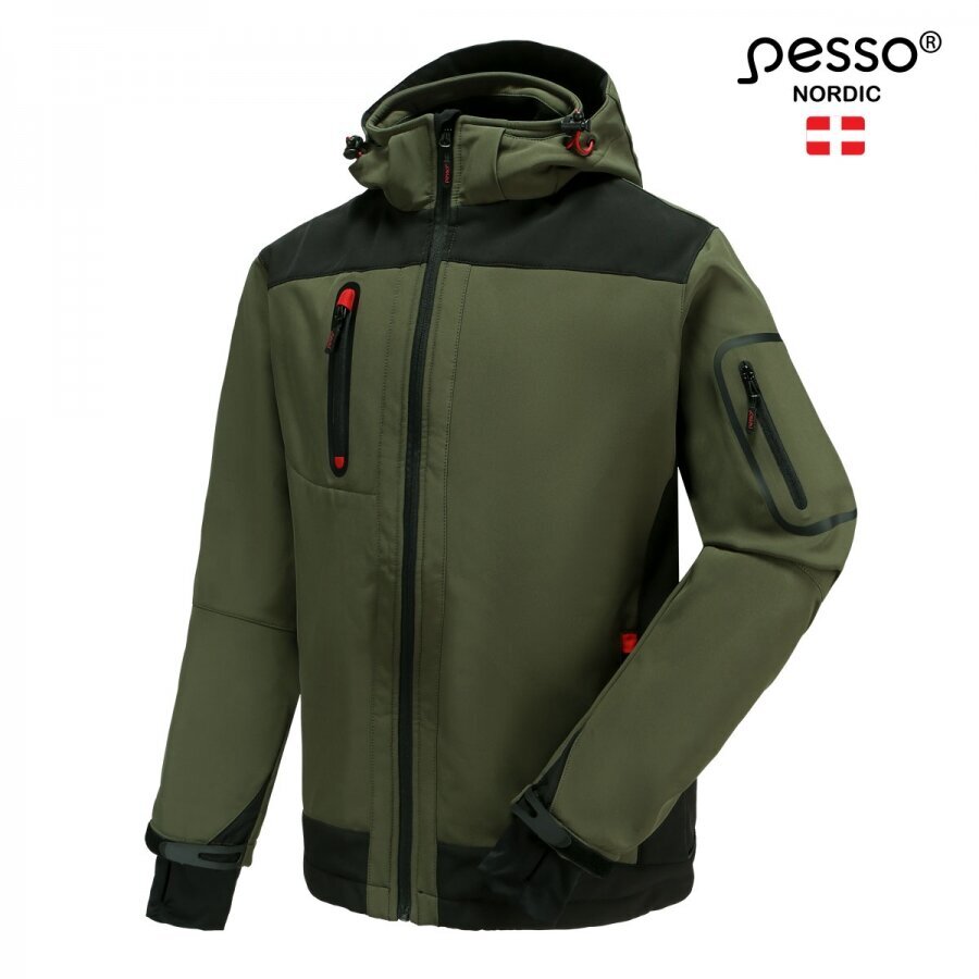 Striukė SoftShell Pesso Acropolis kaina ir informacija | Darbo rūbai | pigu.lt