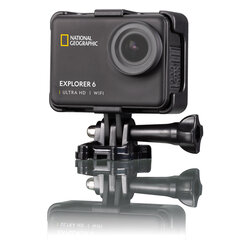 NATIONAL GEOGRAPHIC 4K Ultra-HD 60 kadrų per sekundę „Wi-Fi Action Cam Explorer 6“ kaina ir informacija | Veiksmo ir laisvalaikio kameros | pigu.lt