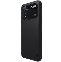 Чехол Nillkin Super Frosted Back для Poco M4 Pro 4G, чёрный цена и информация | Чехлы для телефонов | pigu.lt