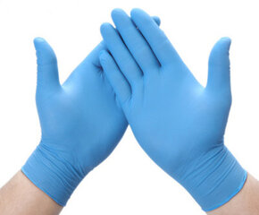 Перчатки нитриловые одноразовые Luximed Medical XL 100 шт. цена и информация | Рабочие перчатки | pigu.lt
