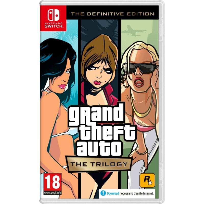 Switch Grand Theft Auto: The Trilogy kaina ir informacija | Kompiuteriniai žaidimai | pigu.lt