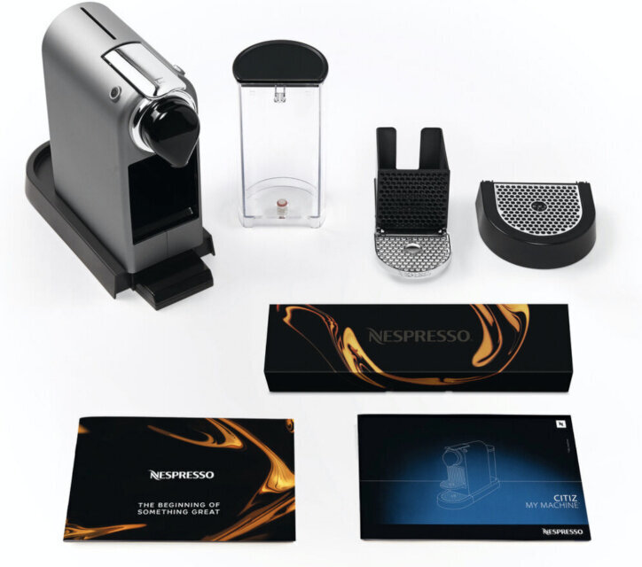 Krups Nespresso CitiZ XN741B kaina ir informacija | Kavos aparatai | pigu.lt