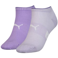 Женские носки Puma Кроссовки, 2 пары, фиолетовые, 907620 03 цена и информация | Женские носки | pigu.lt