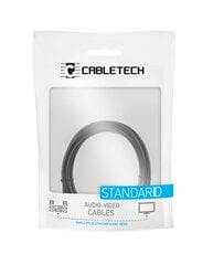 Cabletech toslink, 1 m kaina ir informacija | Kabeliai ir laidai | pigu.lt