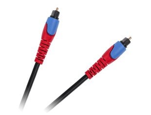 Cabletech toslink, 1 m kaina ir informacija | Kabeliai ir laidai | pigu.lt