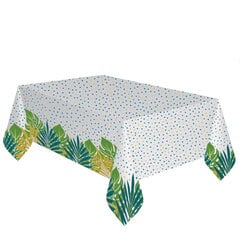 Popierinė staltiesė "Tropikų lapai" (120x180 cm) kaina ir informacija | Vienkartiniai indai šventėms | pigu.lt