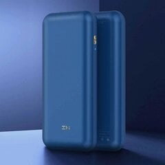 Xiaomi ZMI Pro Powerbank 65W 20000mAh Blue цена и информация | Зарядные устройства Power bank | pigu.lt