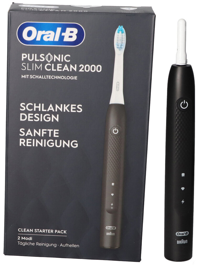 Oral-B Pulsonic Slim Clean 2000 цена и информация | Elektriniai dantų šepetėliai | pigu.lt