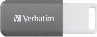 Pendrive Verbatim V DataBar Hi-Speed 128 Гб USB 2.0 Штабелёр Серый цена и информация | USB накопители | pigu.lt