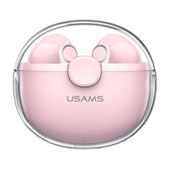 Наушники Usams BU12 TWS, розовые цена и информация | Наушники | pigu.lt