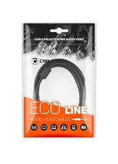 Ecolan Toslink, 2 m kaina ir informacija | Kabeliai ir laidai | pigu.lt