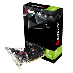 Biostar nVidia GT610 2GB VN6103THX6 kaina ir informacija | Biostar Kompiuterinė technika | pigu.lt