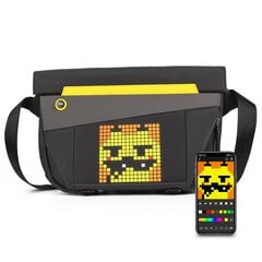 Divoom Pixoo Sling Bag V Premium Atsparus orui su Led Pixel Art Ekranu & Programėle Juodas kaina ir informacija | Kuprinės ir krepšiai | pigu.lt