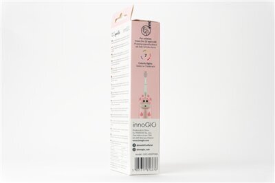 InnoGiO GIO-450PINK цена и информация | Elektriniai dantų šepetėliai | pigu.lt