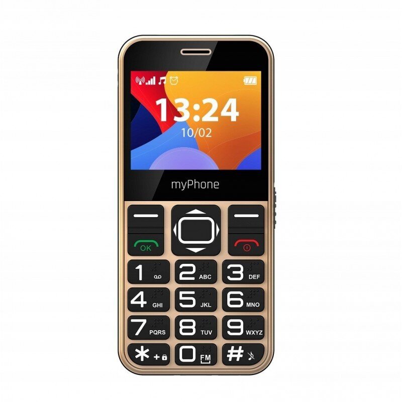 myPhone Halo 3 Gold kaina ir informacija | Mobilieji telefonai | pigu.lt