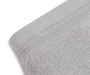 Махровое полотенце Tekstiilikompanii Monaco, серебристо-серое, 50 x 100 см цена и информация | Полотенца | pigu.lt