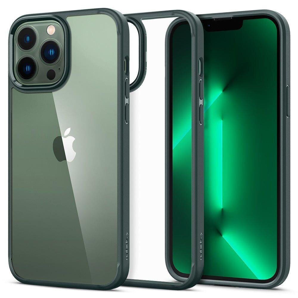 Spigen iPhone 13 Pro Max Midnight Green kaina ir informacija | Telefono dėklai | pigu.lt