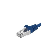 Patchcord SFTP RJ45-RJ45 Cat.6A, 0,25 m kaina ir informacija | Kabeliai ir laidai | pigu.lt