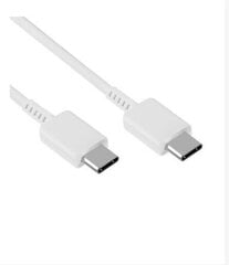 EP-DN980BWE Samsung USB-C|USB-C Data Cable 1m White (Service Pack) цена и информация | Кабели и провода | pigu.lt