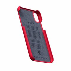Nordic Elements Saeson Idun skirtas iPhone Xs / X, raudonas kaina ir informacija | Telefono dėklai | pigu.lt