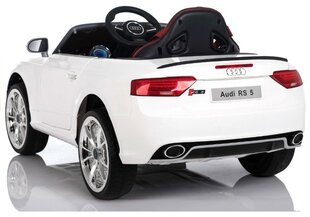 Elektromobilis vaikams Audi RS5, baltas kaina ir informacija | Elektromobiliai vaikams | pigu.lt