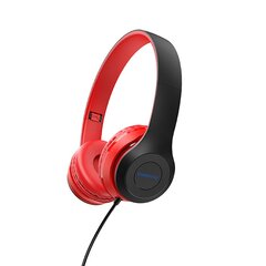 Borofone Headphones BO5 Star with microphone red цена и информация | Теплая повязка на уши, черная | pigu.lt