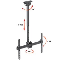 Techly ICA-CPLB 946S, 37-70" kaina ir informacija | Techly Buitinė technika ir elektronika | pigu.lt