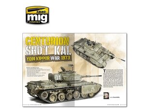 AMMO MIG - TWMS - HOW TO PAINT IDF TANKS - WEATHERING GUIDE (English), 6128 цена и информация | Склеиваемые модели | pigu.lt