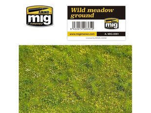 Žolės kilimėlis pieva modeliavimui Ammo Mig, 8361 цена и информация | Принадлежности для рисования, лепки | pigu.lt