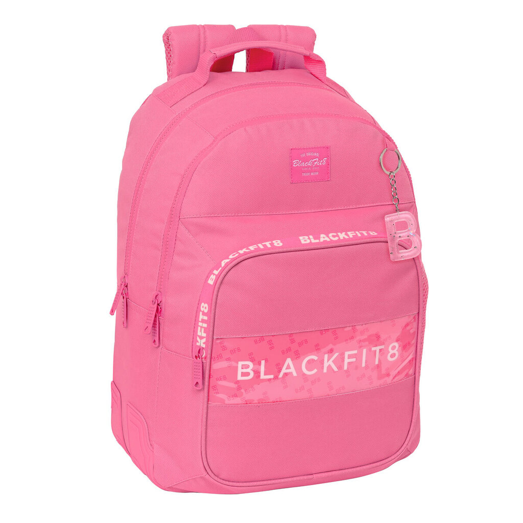 Mokyklinis krepšys BlackFit8 Glow up Rožinė (32 x 42 x 15 cm) kaina ir informacija | Kuprinės mokyklai, sportiniai maišeliai | pigu.lt