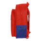 Mokyklinis krepšys Atlético Madrid Raudona Tamsiai mėlyna (27 x 33 x 10 cm) kaina ir informacija | Kuprinės mokyklai, sportiniai maišeliai | pigu.lt